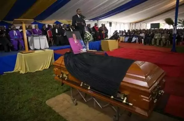 Serious Drama as 2 Men Are Shot Dead During Funeral Ceremony Attended By the President
